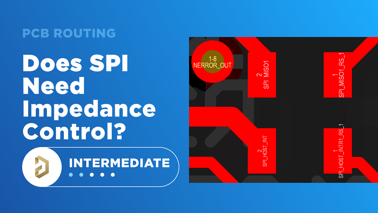 Is There an SPI Trace Impedance Requirement? | Zach Peterson | PCB Routing